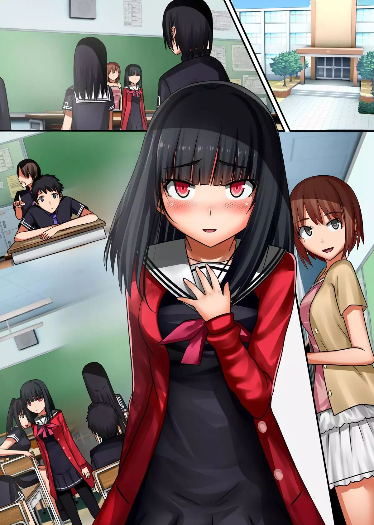 Kyuuketsuki ni yori Inran Rankou Sodom-ka Shita Gakuen