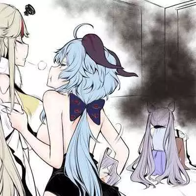 [YuriWhale] Ningguang × Keging x Ganyu Swift (Genshin Impact)