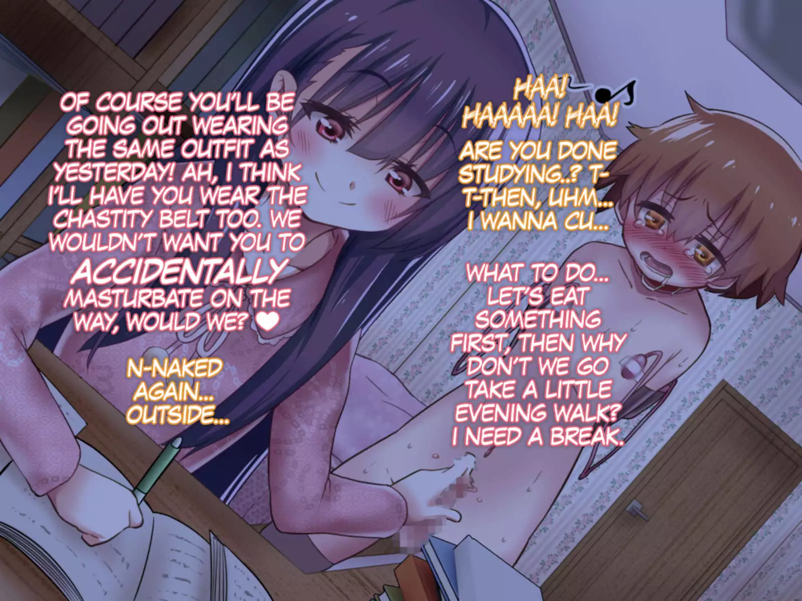 A Relationship about Orgasm Control