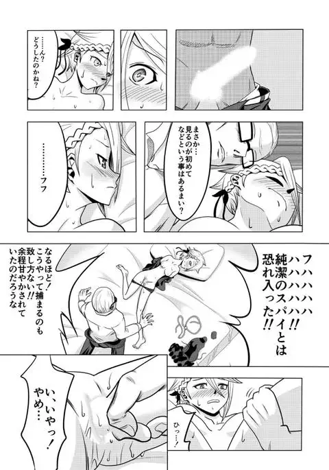 捕まったスパイ