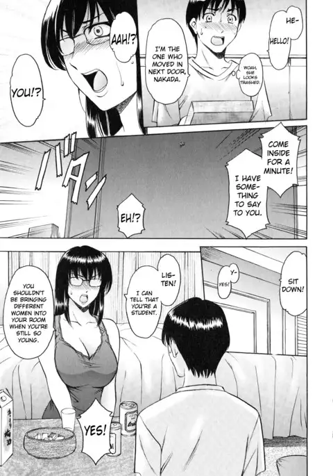 Yuuwaku no Toshiue Apartment Ch.1-2