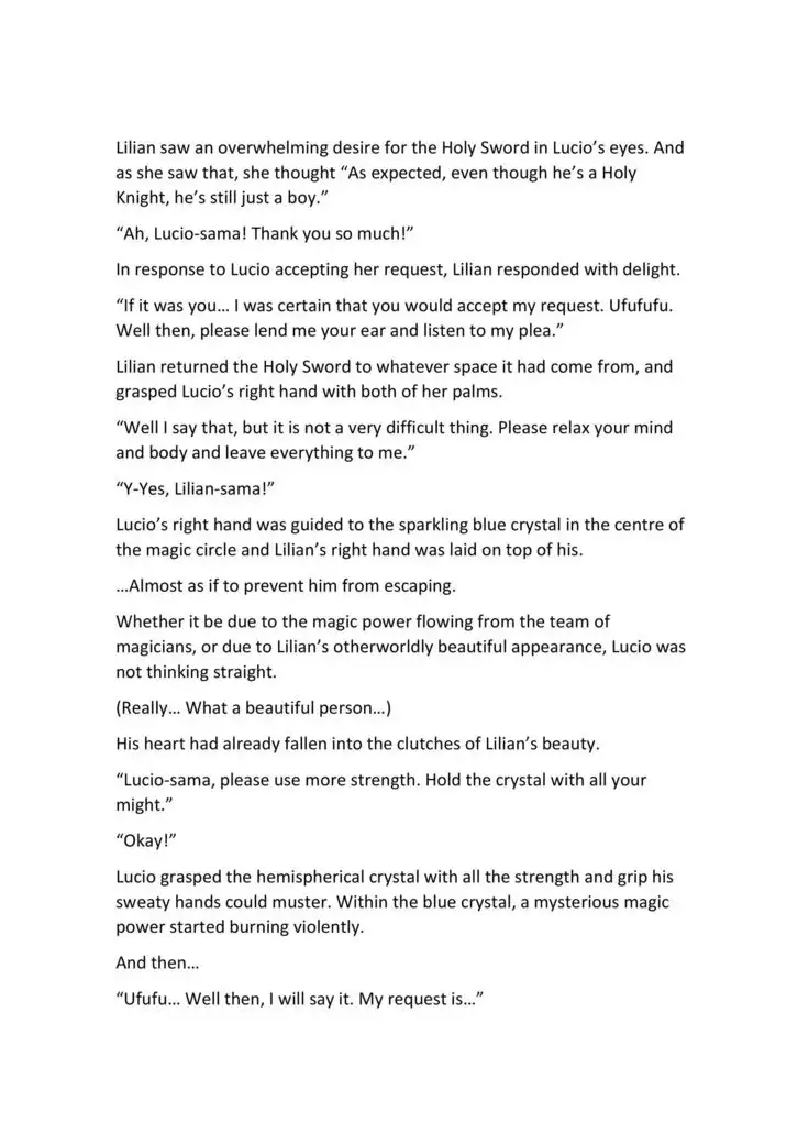 The Submission of the Holy Knight~trapped in a slutty body~