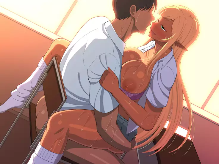 Ryuugakusei wa Dosukebe Bakunyuu JK Elf!