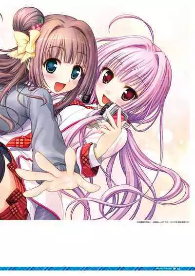 Daitoshokan no Hitsujikai Visual Fan Book Houkago Shippo Days & Dreaming Sheep Visual Fan Book