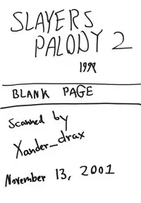 (C54) [Sairo Shuppan (J.Sairo)] Slayers Parody 2 (Slayers)