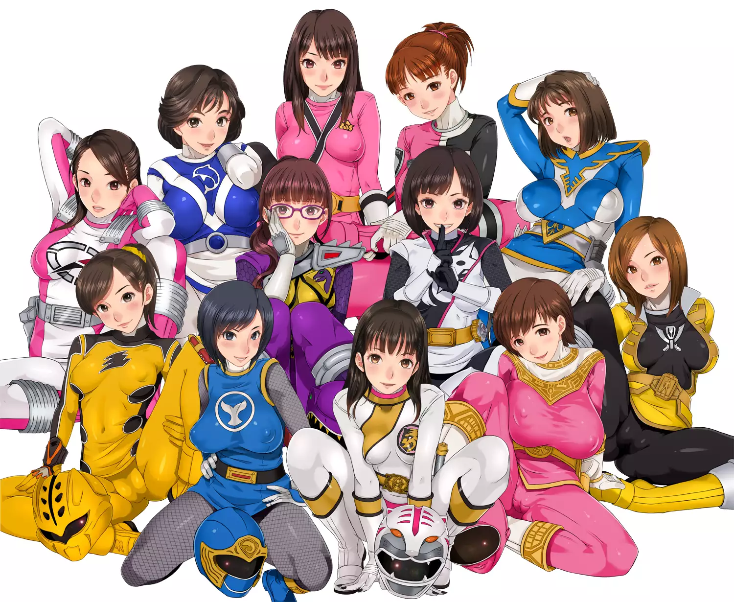 RANGER HEROINES 2 + RANGER HEROINES 1