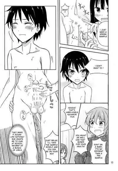 Ore dake Atashi dake Hadaka ni Sareta Shintaikensa