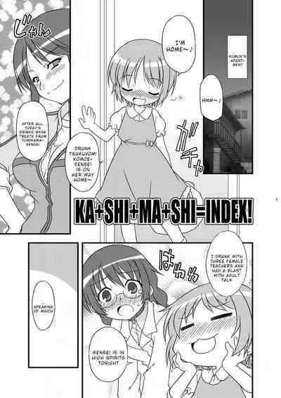 KA+SHI+MA+SHI=INDEX!
