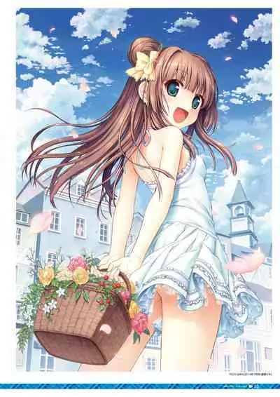 Daitoshokan no Hitsujikai Visual Fan Book Houkago Shippo Days & Dreaming Sheep Visual Fan Book