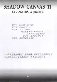 (CR28) [Studio BIG-X (Arino Hiroshi)] SHADOW CANVAS 11 (AIR)
