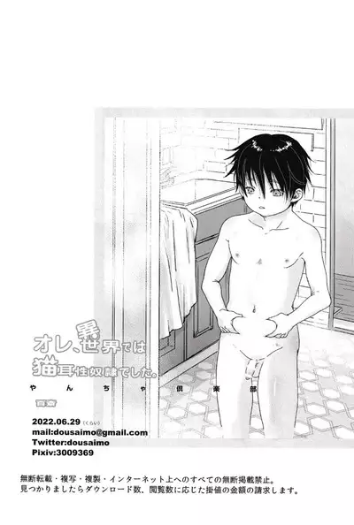 Ore, Isekai de wa Nekomimi Seidorei Deshita.