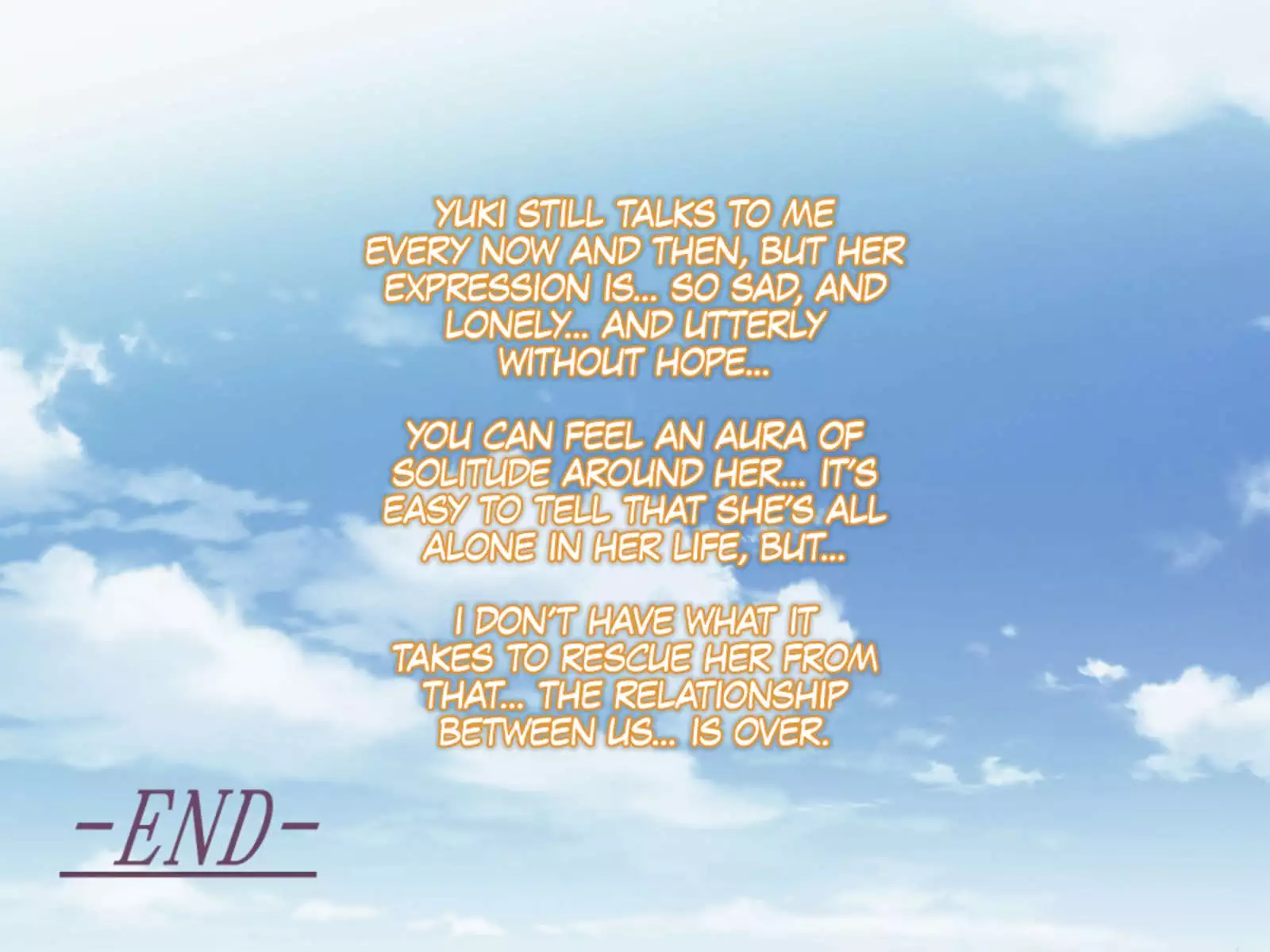 A Relationship about Orgasm Control