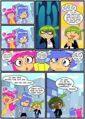 Towel Trouble- Xierra099 [Puffy AmiYumi]