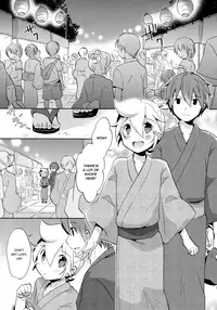 (Shota Scratch 24) [Nerihibari (Usuchi)] Issho ni Yukata Kimaster (VOCALOID) [English] {Shotachan}