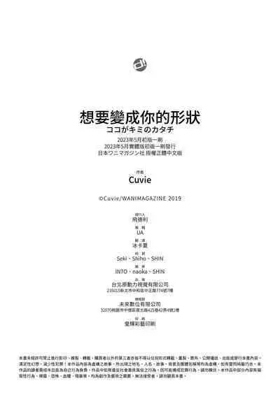 Koko ga Kimi no Katachi | 想要變成你的形狀