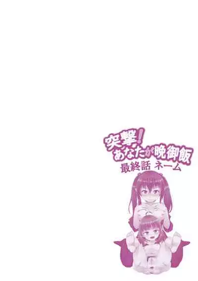 Totsugeki! Anata ga Bangohan