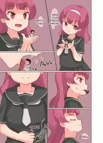 Onna no ko ni marunomisareta tomodachi wo tasukeyou to shite jibun mo nomikomareru hanashi