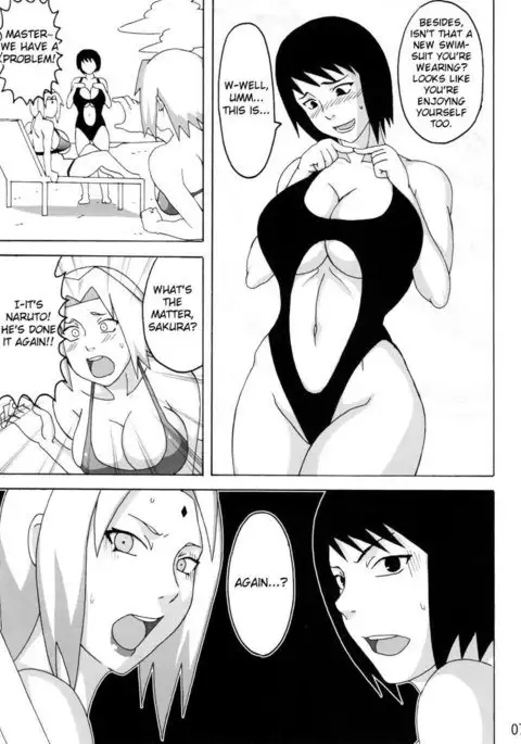 Tsunade's Obscene Beach