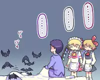 [Kawamura Tenmei (Wizakun)] 東方アンケ4週目(道中） (Touhou Project)