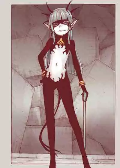 Daraku no Majo ~Shounen Yuusha to Tsurupeta Elf wa Ika ni Shite Majo ni Yabureta ka