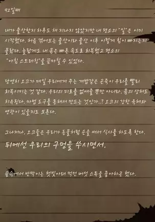 Sage Lavinia's Last Note ~ In the ruin of orc fort ~