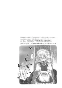 (C78) [Ankoku-Bousougumi (Ainu Mania)] Shousha na Maid-san wa Mita…! …Tometa…!! Sankashita…Dato…！？w (Touhou Project)