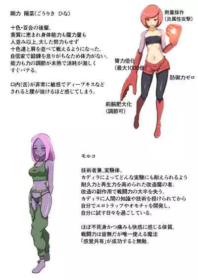 ウチの子がえっちな敵と戦って敗北する話