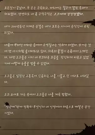 Sage Lavinia's Last Note ~ In the ruin of orc fort ~