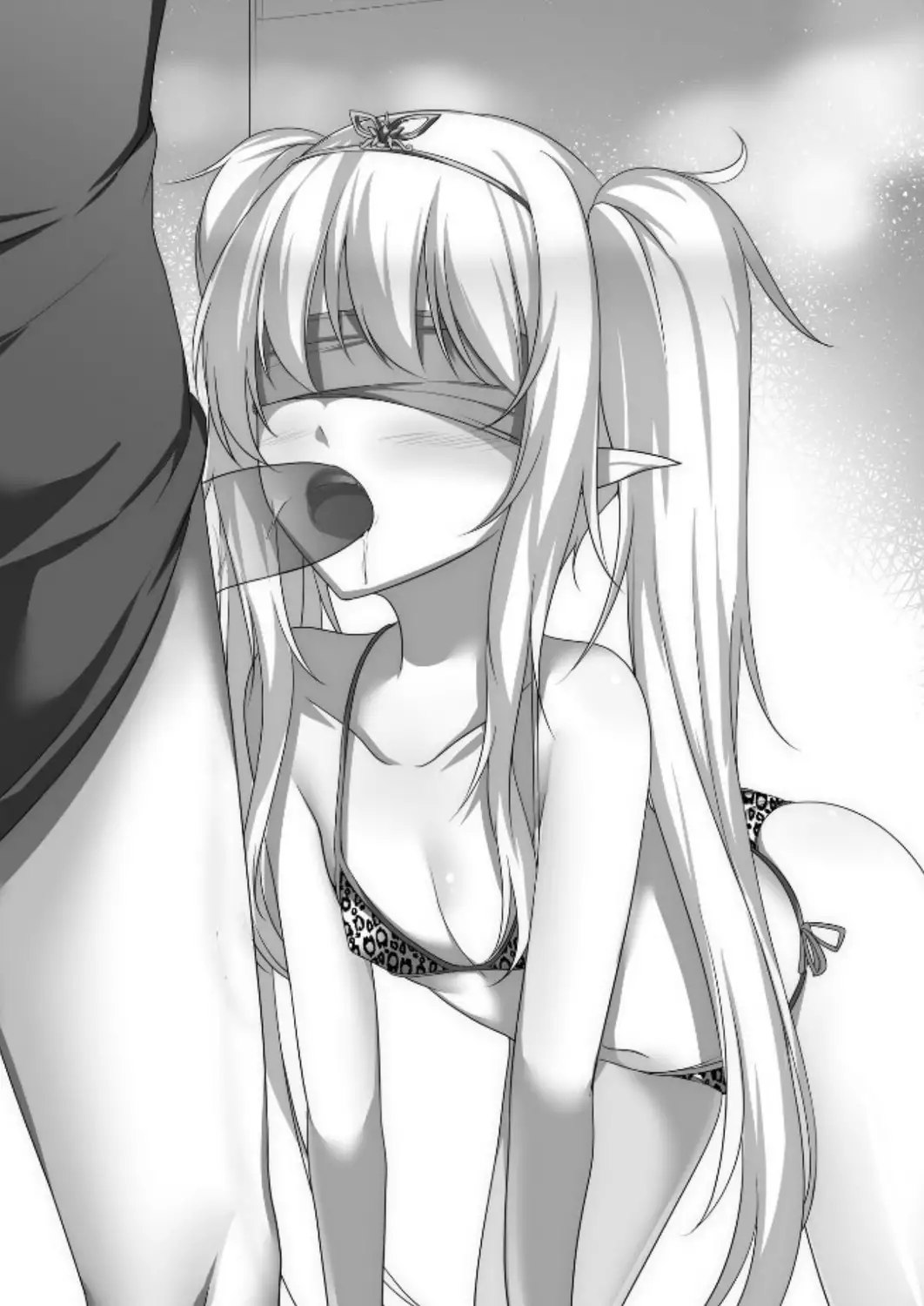 Elf no Kuni no Kyuutei Madoushi ni Nareta no de Hime-sama ni Seiteki na Itazura o Shite Mita