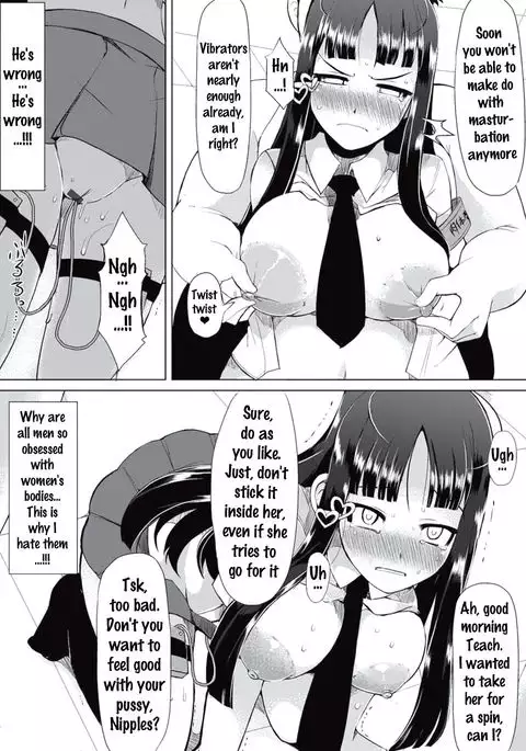 Kyonyuu Yuutousei ~Do-M no Inran Mesubuta ni Daihenshin!~ Ch. 1-3 {doujins.com}