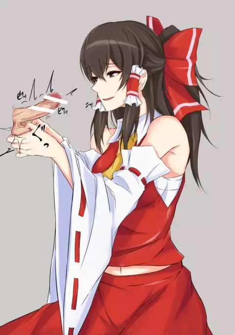 Tamatsubushi Reimu | Balls crushing Reimu