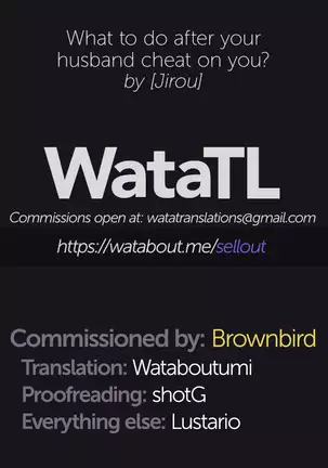 Otto ga Uwaki o Shitanaraba? | What to do after your husband cheat on you?