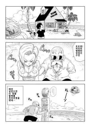 18-gou vs Kame Sennin | Android n18 VS Kamesennin (decensored)