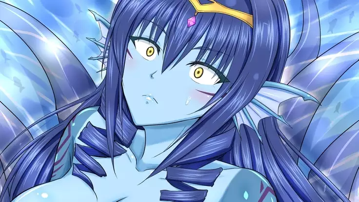 Josou Yuusha in Mon Musu Bokujou ~ Mazoku ni Tsukamari Taneuma Omocha ni sa Reta Yuusha-sama ~