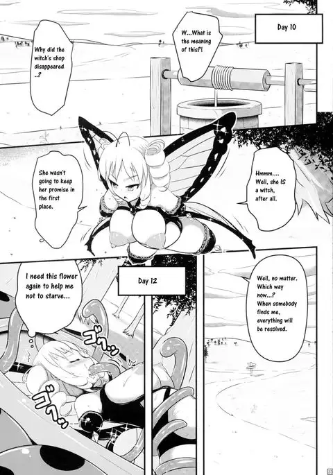 Chou ni Sareta Daruma Hime no Owaranai Funnyuu Sanran