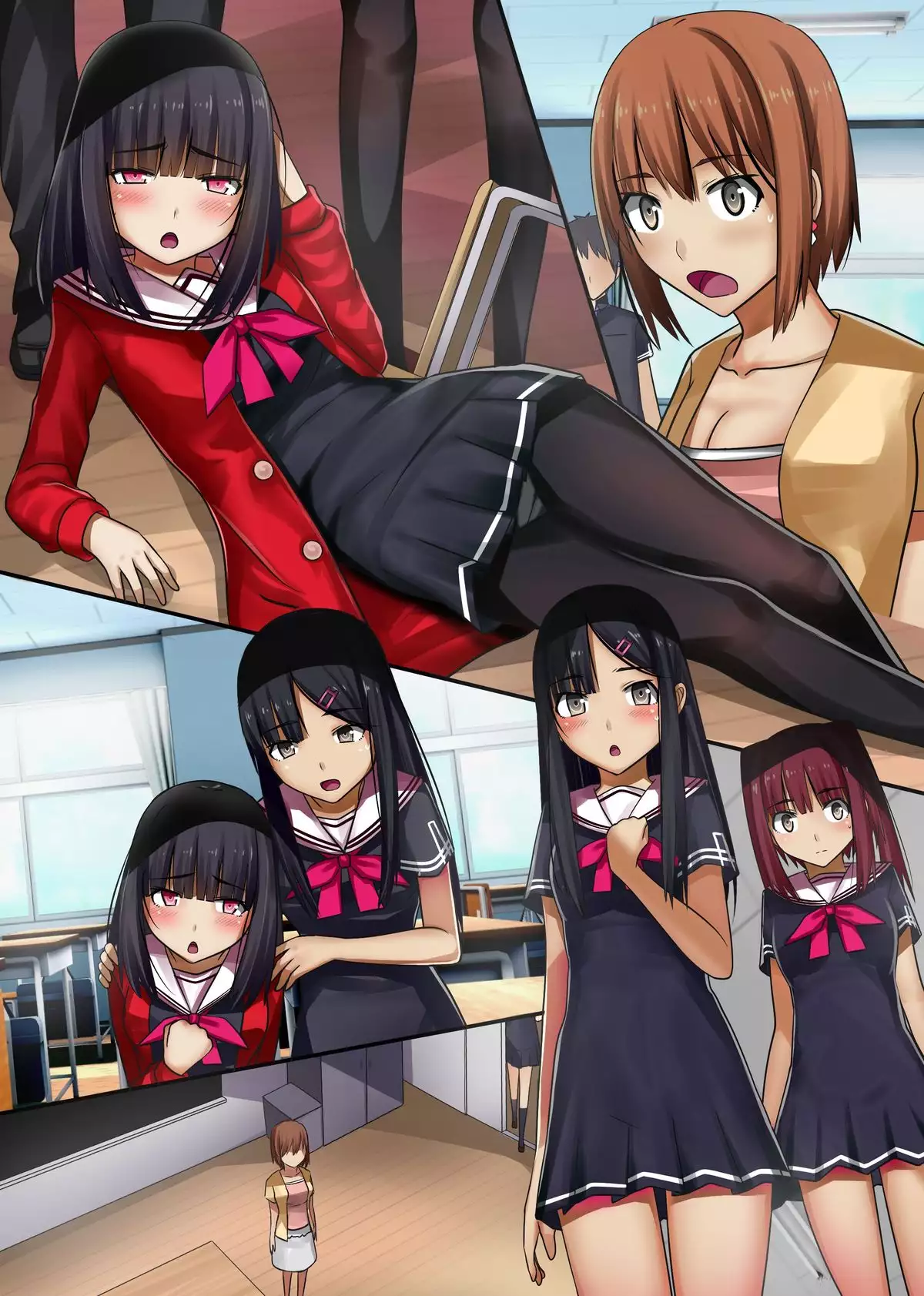 Kyuuketsuki ni yori Inran Rankou Sodom-ka Shita Gakuen