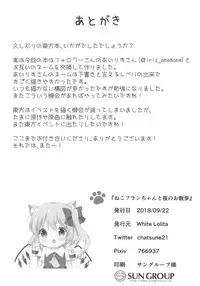 Neko Flan-chan to Yoru no Osanpo