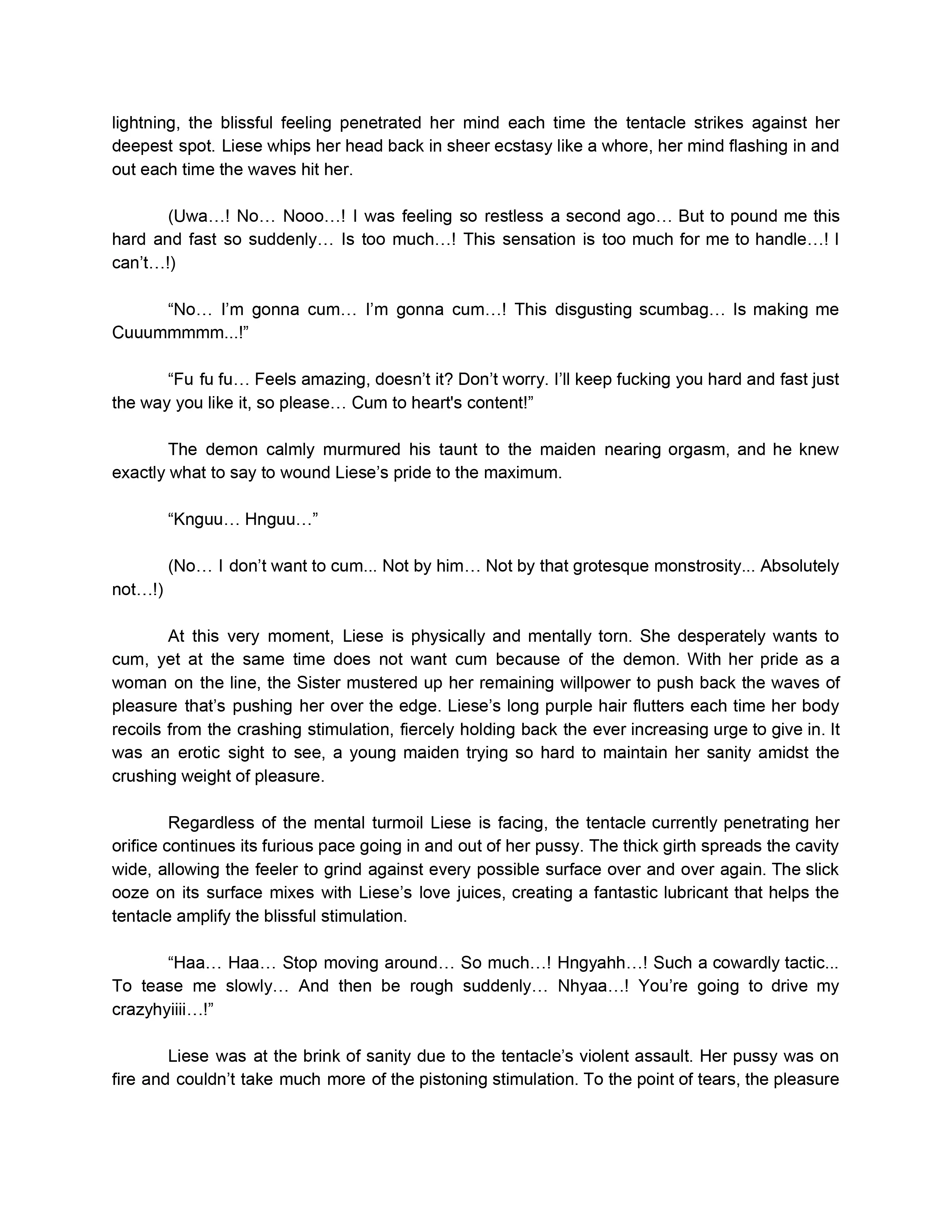 Liese Within the Hellish Slimy Prison: Appetizer Complete