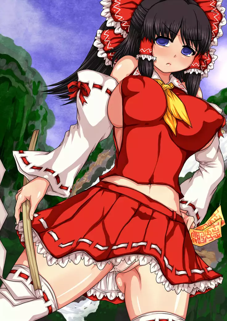 Reimu ga Youkai Taiji de Kaeriuchi ni sare Tetteiteki ni Tanetsuke sarechau!