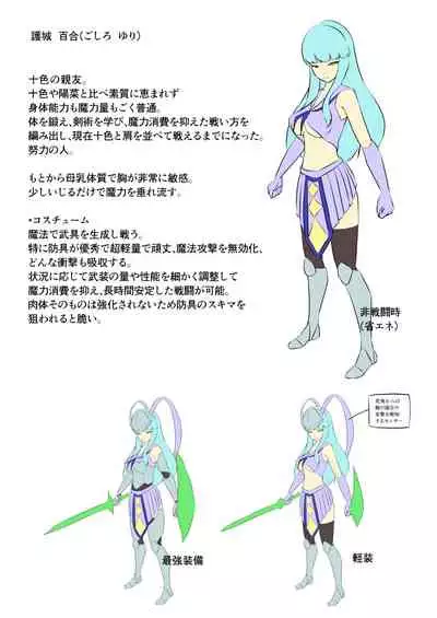 ウチの子がえっちな敵と戦って敗北する話