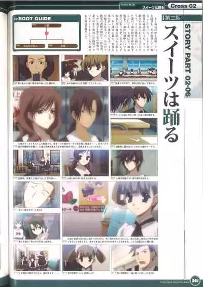 Cross Days Visual Fan Book