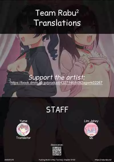 Mesugaki, choro sugi w | Fucking Brats Is Way Too Easy Chapter 01-02